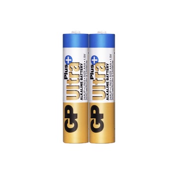 Baterii GP Ultra Plus Alkaline AAA (LR03), folie 2pcs Baterii GP Ultra Plus Alkaline AAA (LR03), folie 2pcs