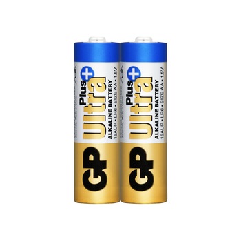 Baterii GP Ultra Plus Alkaline AA (LR6), folie 2pcs Baterii GP Ultra Plus Alkaline AA (LR6), folie 2pcs