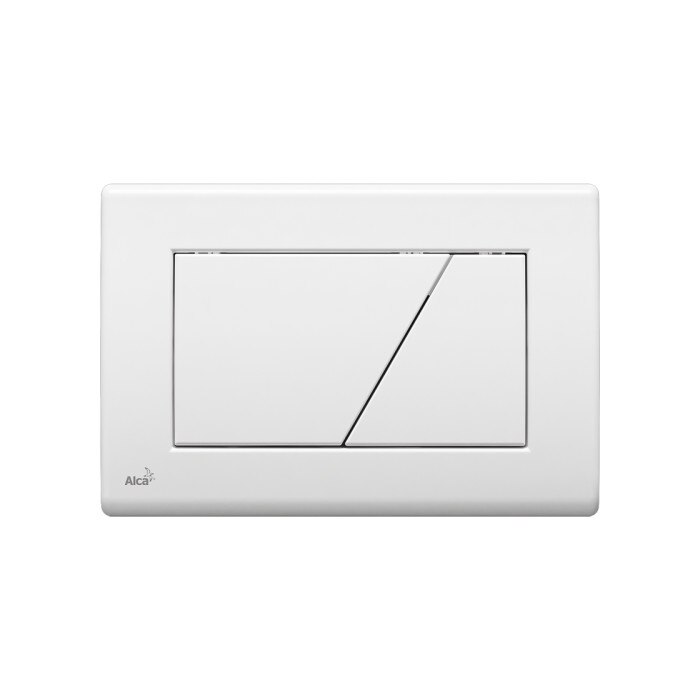 Clapeta de actionare AlcaPLAST pentru rezervor incastrat, alb M170