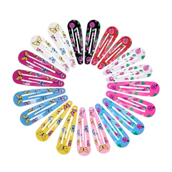 Set 20 clame pentru copii, 5cm, Multicolor Set 20 clame pentru copii, 5cm, Multicolor