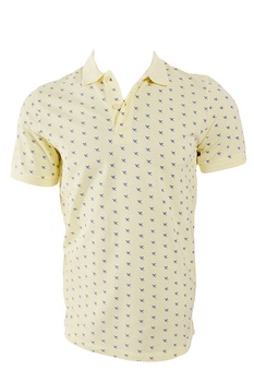 Tricou polo Jack & Jones, bumbac, barbati, galben, M Tricou polo Jack & Jones, bumbac, barbati, galben, M