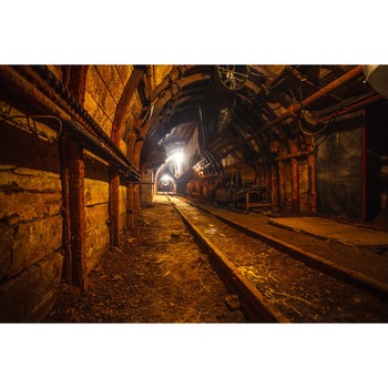 Fototapet autocolant Compozitie53 Tunel minier, 270 x 200 cm Fototapet autocolant Compozitie53 Tunel minier, 270 x 200 cm