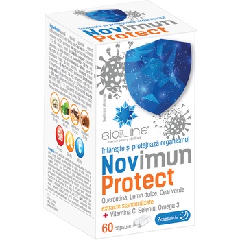 Supliment alimentar Novimun Protect, BioSunLine, 60 capsule Supliment alimentar Novimun Protect, BioSunLine, 60 capsule