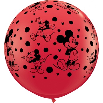 Balon Latex Jumbo 3 ft Mickey Mouse Disney, Radar 49576R Balon Latex Jumbo 3 ft Mickey Mouse Disney, Radar 49576R