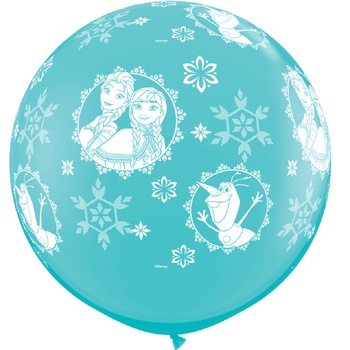 Balon Latex Jumbo 3 ft Frozen, Radar 49578 Balon Latex Jumbo 3 ft Frozen, Radar 49578