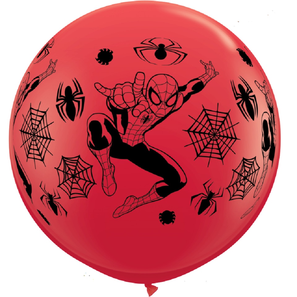 Balon Latex Jumbo 3 ft Spiderman, Radar 49573R