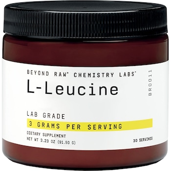 Beyond Raw® Chemistry Labs™ L-Leucine, L-Leucina, 91.50 g Beyond Raw® Chemistry Labs™ L-Leucine, L-Leucina, 91.50 g