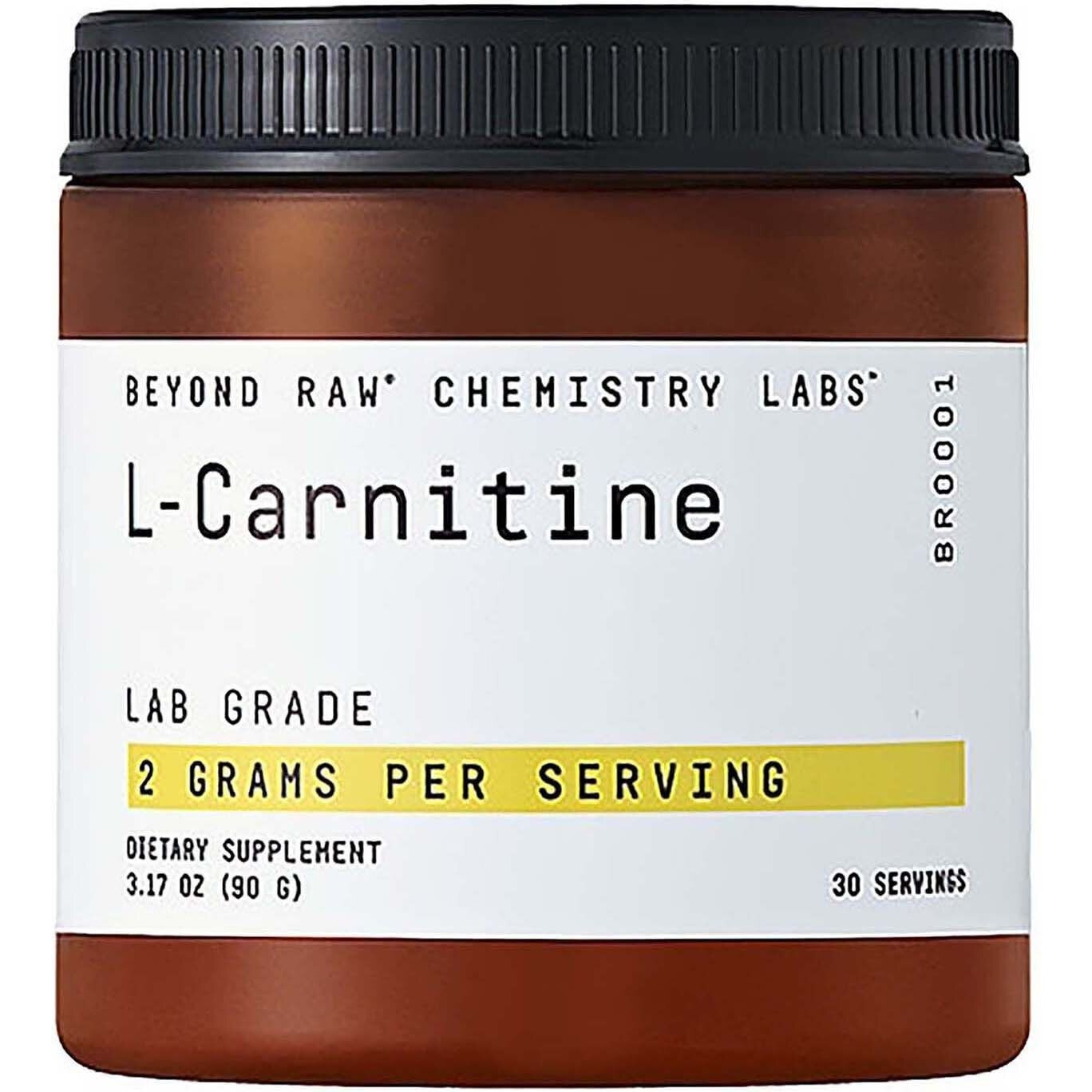 Beyond Raw® Chemistry Labs™ L-Carnitine, L-Carnitina, 90 g