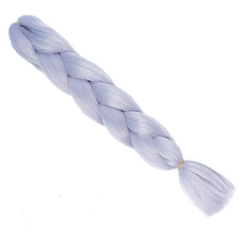 Extensii sintetice colorate de par pentru impletituri ombre Gri Deschis 105 g 63 cm Extensii sintetice colorate de par pentru impletituri ombre Gri Deschis 105 g 63 cm