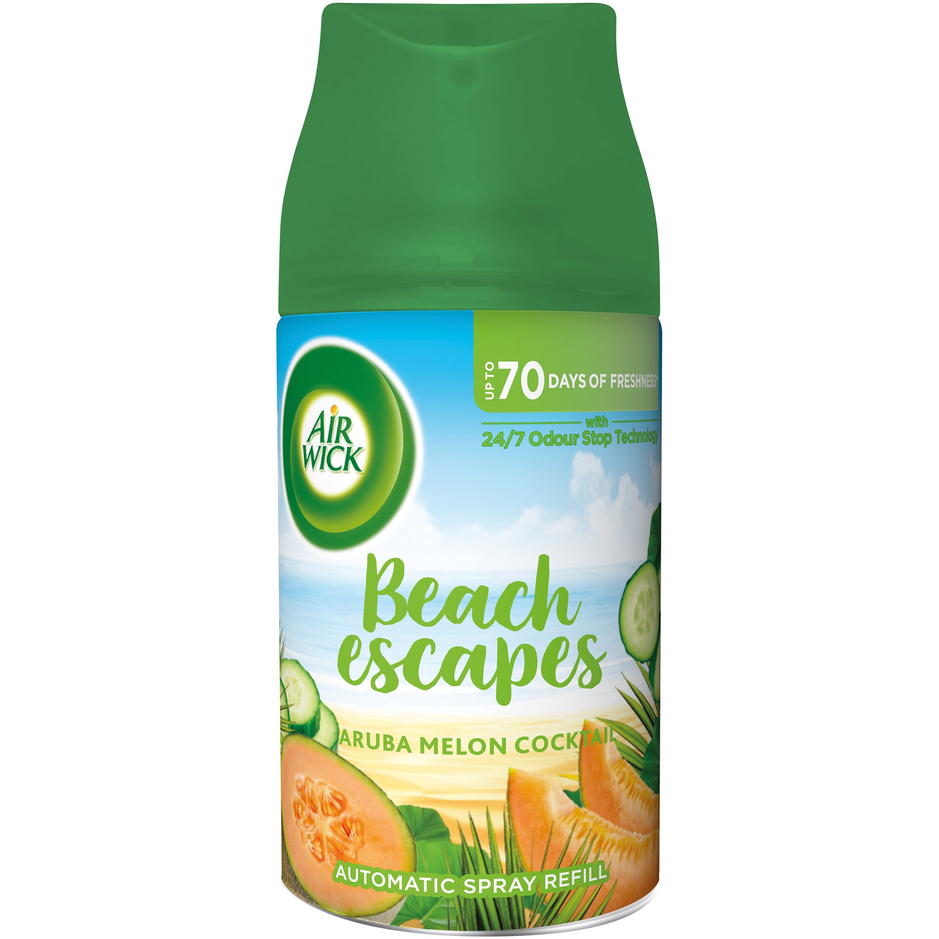 Rezerva odorizant camera Air Wick Freshmatic, Primavara, Aruba Melon Cocktail 250ml