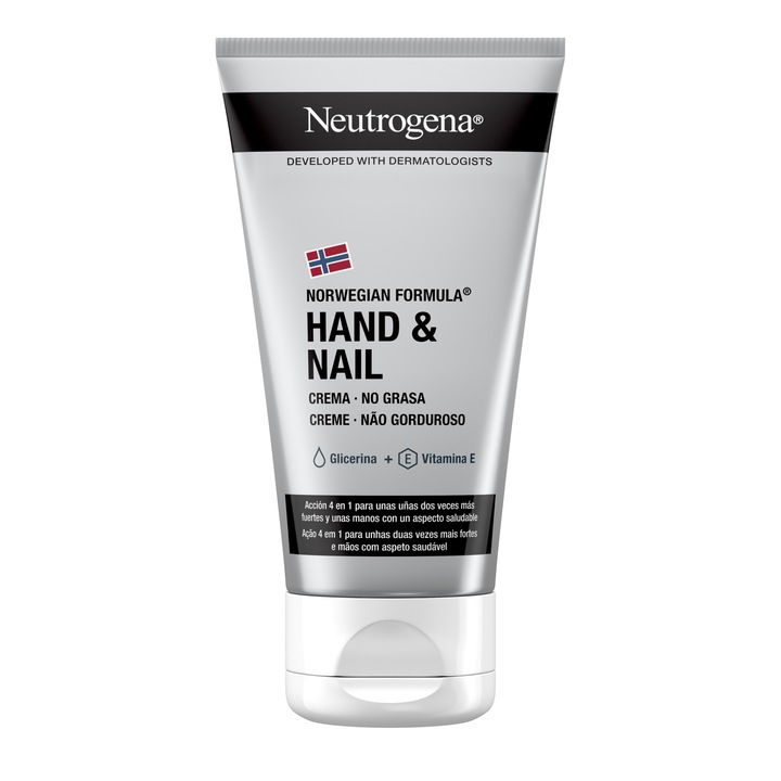 Crema de maini si unghii Neutrogena cu Formula Norvegiana, 75 ml
