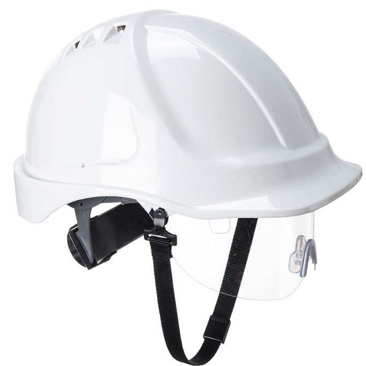 Каска Portwest Endurance Visor, 56-63 см, бяла