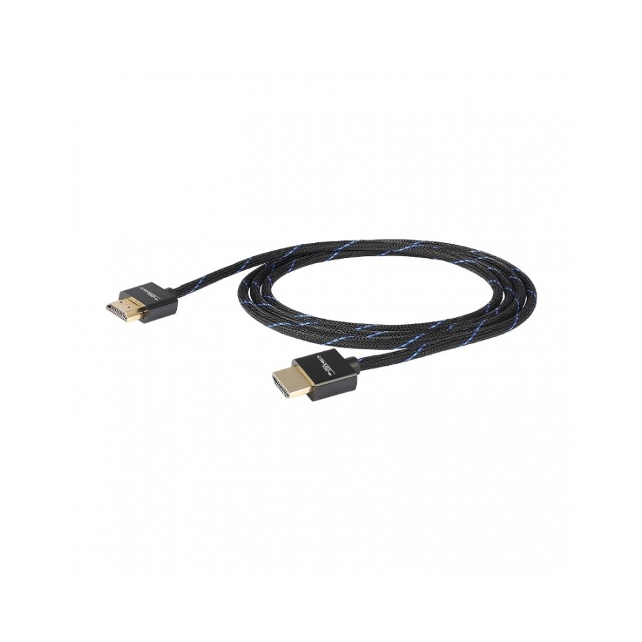 Cablu HDMI Slim 2.0, 3D, 4K, Dolby® True HD Black Connect 2.0m