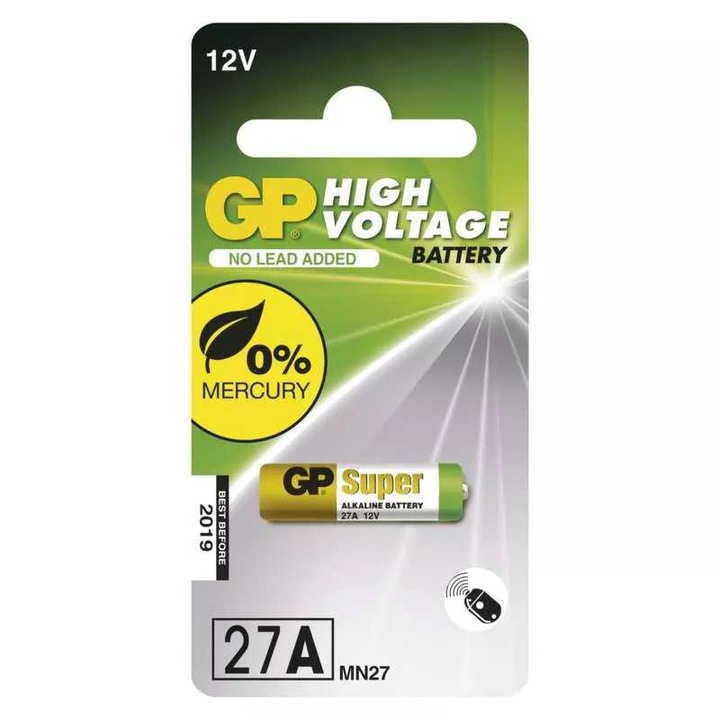 GP High Voltage Special Alkaline батерия 27A 12V 1 бр./блистер B13021