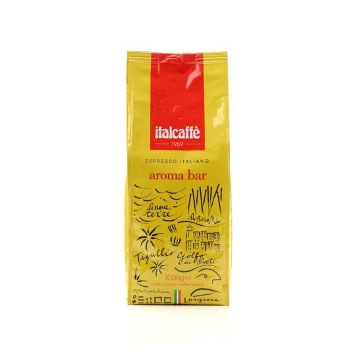 ITALCAFFÉ, Aroma Bar szemes kávé, 1000 g