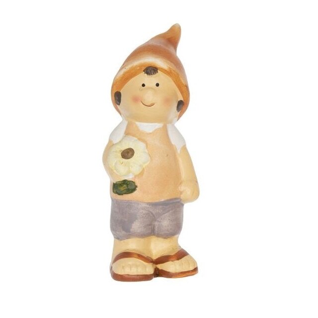 Figurina ceramica, copil, 4,8x14 cm