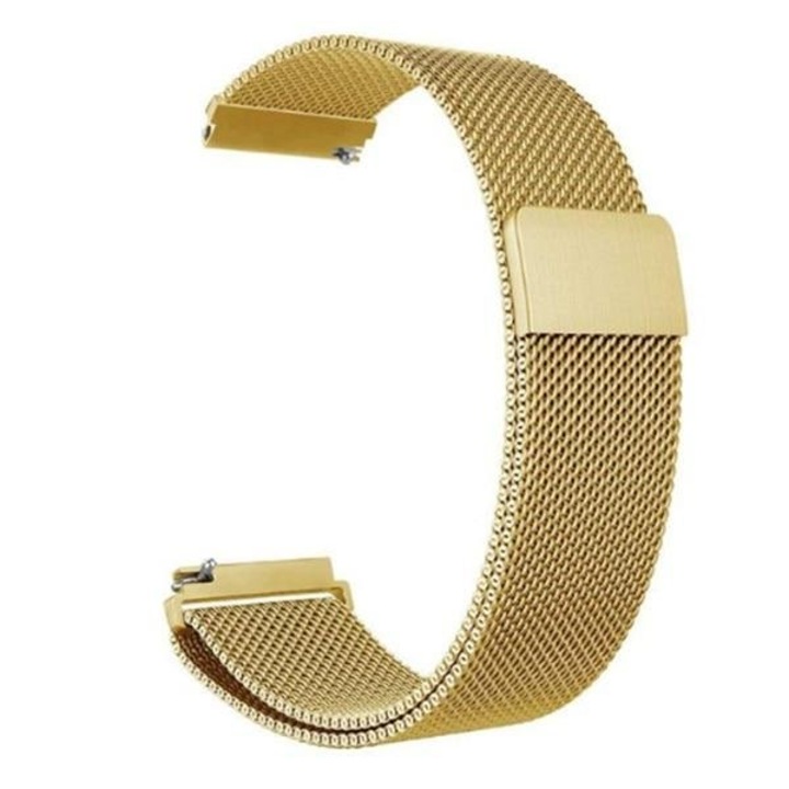 Метална магнитна каишка Nordic за smartwatch Huawei watch GT/GT 2, 42mm, Златен
