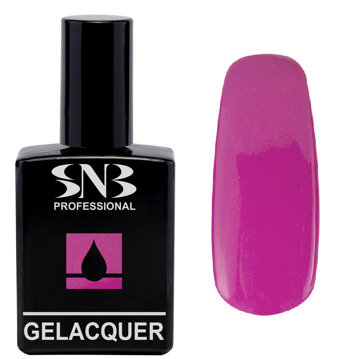 Oja Semipermanenta SNB, GL230, Roz Trandafiriu Neon, 15ml