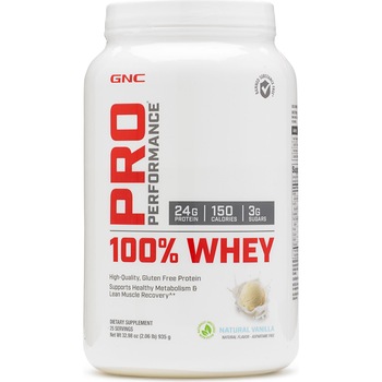 GNC Pro Performance® 100% Whey, Proteina din Zer, cu Aroma Naturala de Vanilie, 935 g GNC Pro Performance® 100% Whey, Proteina din Zer, cu Aroma Naturala de Vanilie, 935 g