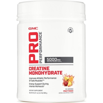 GNC Pro Performance® Creatine Monohydrate - Fruit Punch, Creatina Monohidrata 5000 mg, cu Aroma de Fructe, 998 g GNC Pro Performance® Creatine Monohydrate - Fruit Punch, Creatina Monohidrata 5000 mg, cu Aroma de Fructe, 998 g