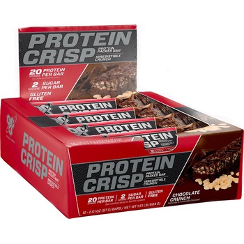 Baton Proteic BSN® Syntha-6® Protein Crisp, aroma de ciocolata crocanta, 12 batoane x 57 g Baton Proteic BSN® Syntha-6® Protein Crisp, aroma de ciocolata crocanta, 12 batoane x 57 g