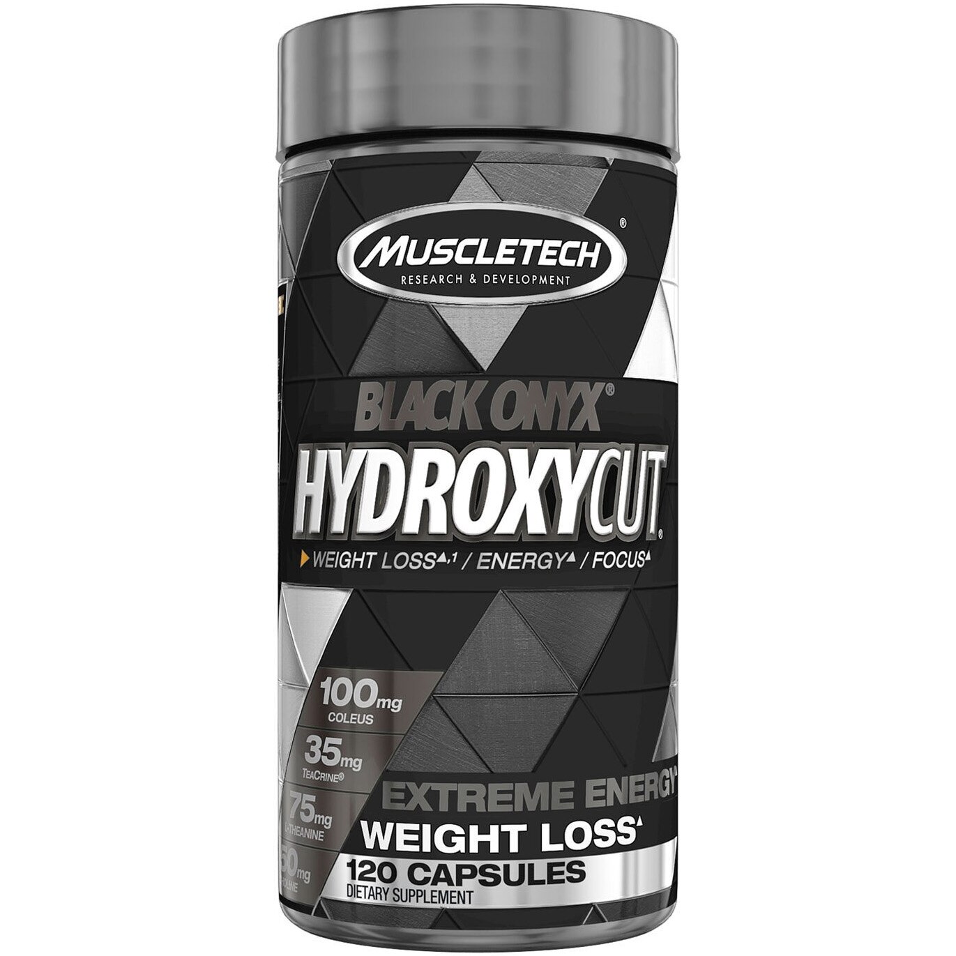 MuscleTech® Hydroxycut® Black Onyx®, 120 cps