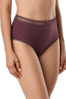 Chiloti dama din poliamida cu talie inalta, model clasic, Conte Elegant RP 2064, Mov Chiloti dama din poliamida cu talie inalta, model clasic, Conte Elegant RP 2064, Mov