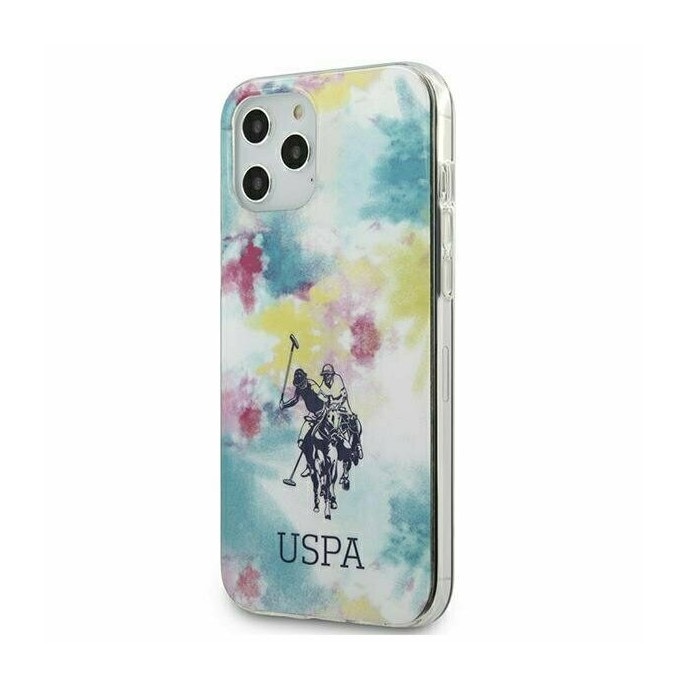 Husa US Polo Tie & Dye pentru iPhone 12 Pro Max, multicolor