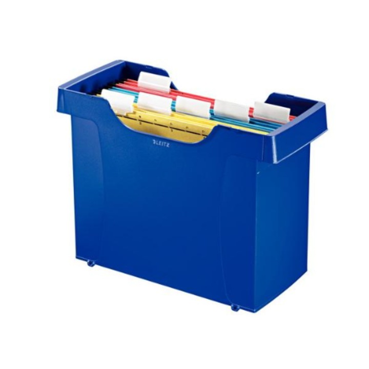 Suport pentru documente Leitz, Plastic, Albastru