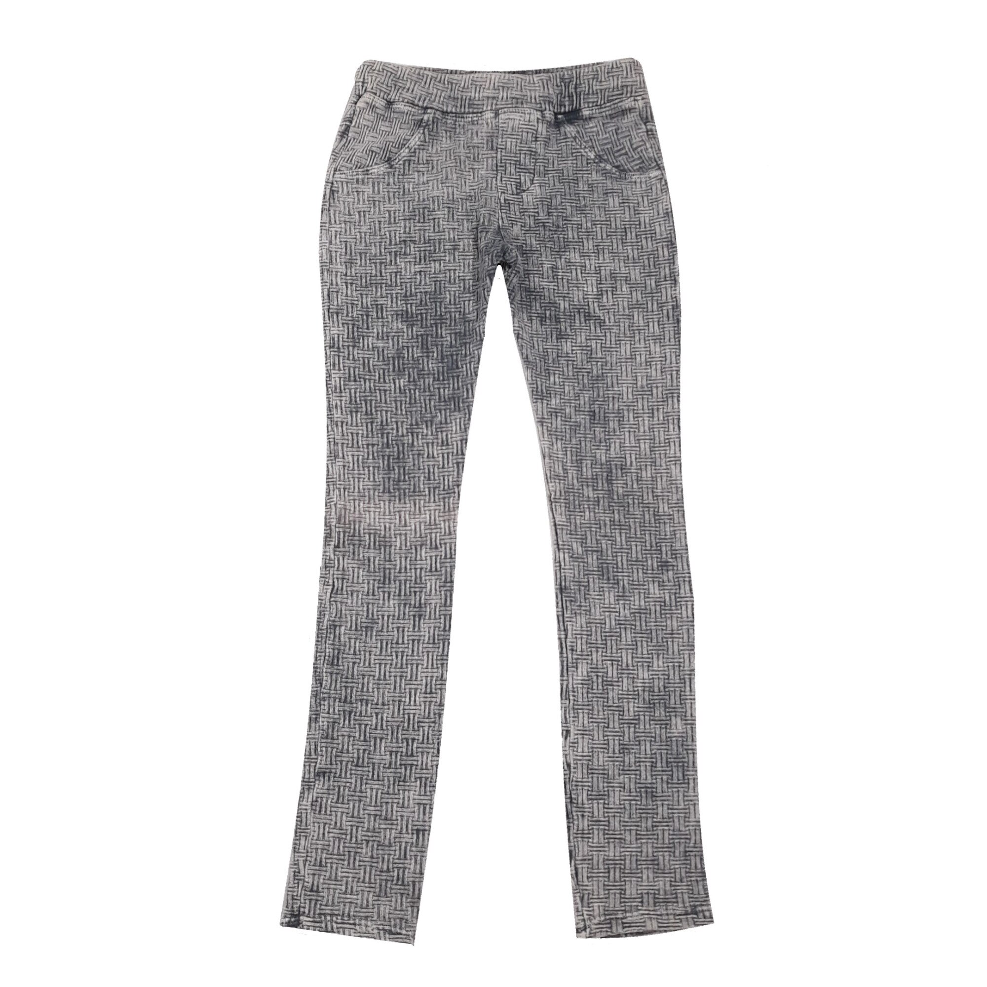 Pantaloni fete, gri deschis