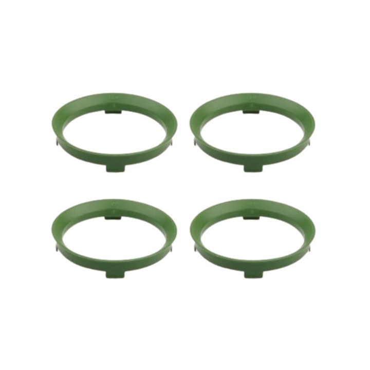Комплект от 4 центриращи пръстена за джанти AUTOHELIX MSA, 71,6 X 64,1 мм