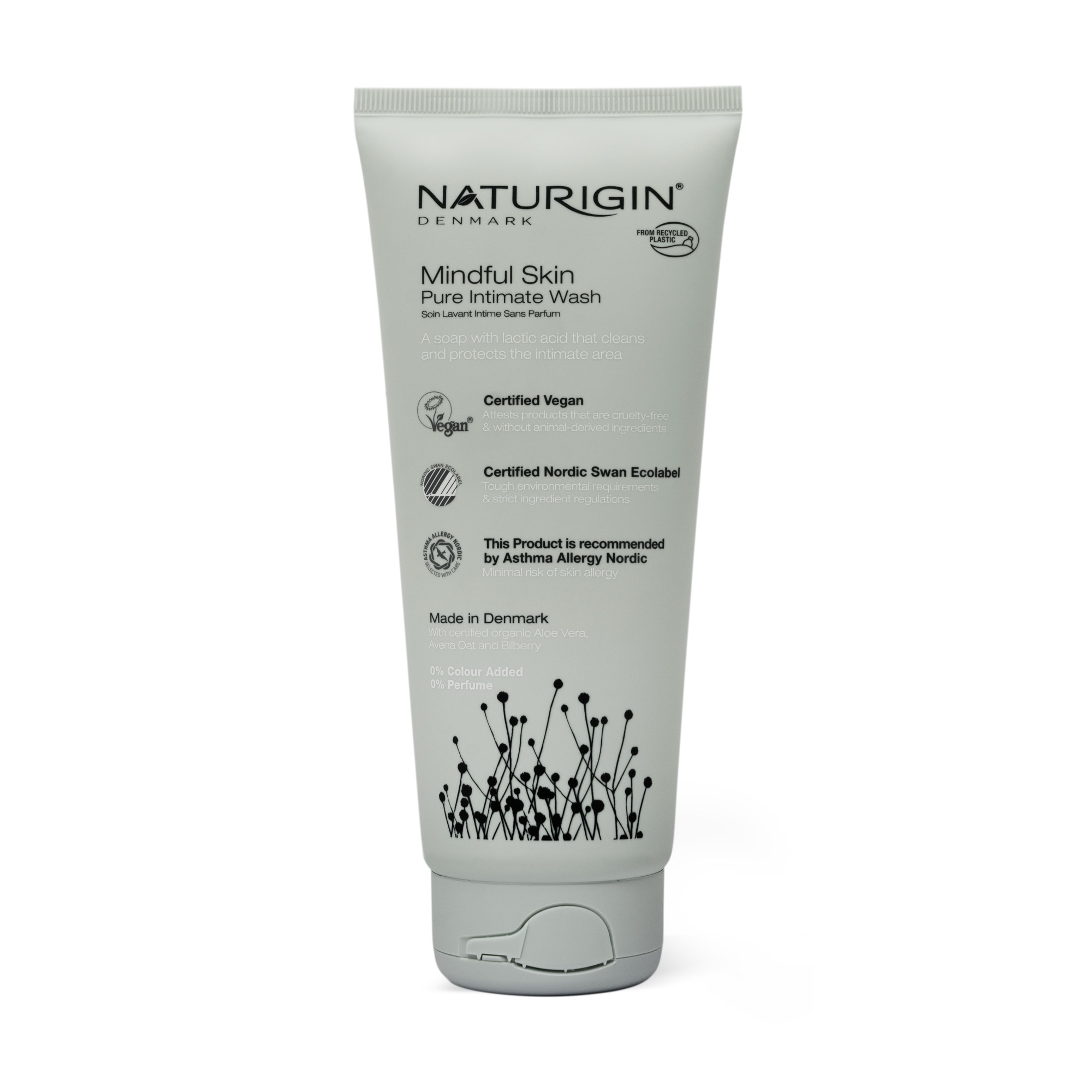 Gel Intim, fara parfum, Pure Intimate Naturigin, 200ml