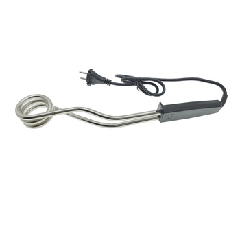 Fierbator electric tip termoplonjon, 1500W, lungime totala 32.5 cm, cablu alimentare 65 cm, negru Fierbator electric tip termoplonjon, 1500W, lungime totala 32.5 cm, cablu alimentare 65 cm, negru