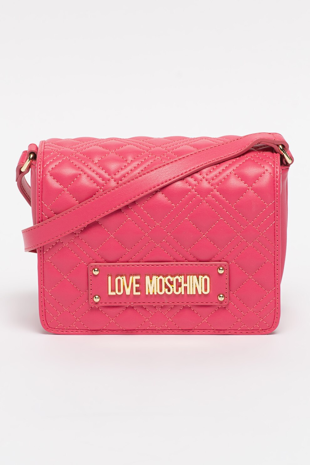 Geanta crossbody, dama, Love Moschino, Roz