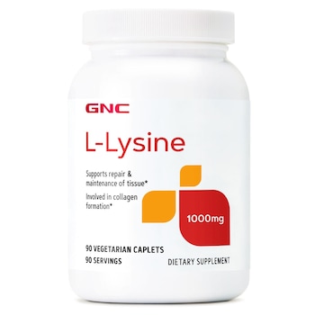 GNC L-Lysine 1000 mg, L-Lizina, 90 tb GNC L-Lysine 1000 mg, L-Lizina, 90 tb
