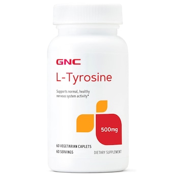 GNC L-Tyrosine 500 mg, L-Tirozina, 60 tb GNC L-Tyrosine 500 mg, L-Tirozina, 60 tb