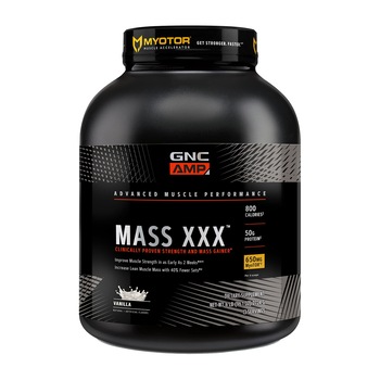GNC AMP Mass XXX™, Gainer Proteic cu Aroma de Vanilie, 2724 g GNC AMP Mass XXX™, Gainer Proteic cu Aroma de Vanilie, 2724 g