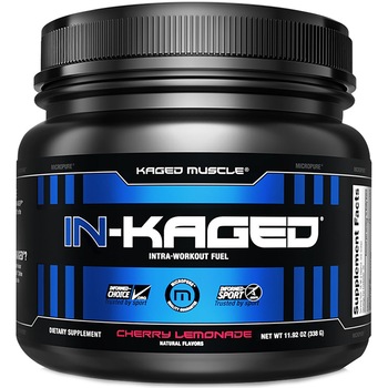 Kaged Muscle® In-Kaged®, Complex pentru Energie, cu Aroma de Limonada cu Cirese, 338g Kaged Muscle® In-Kaged®, Complex pentru Energie, cu Aroma de Limonada cu Cirese, 338g