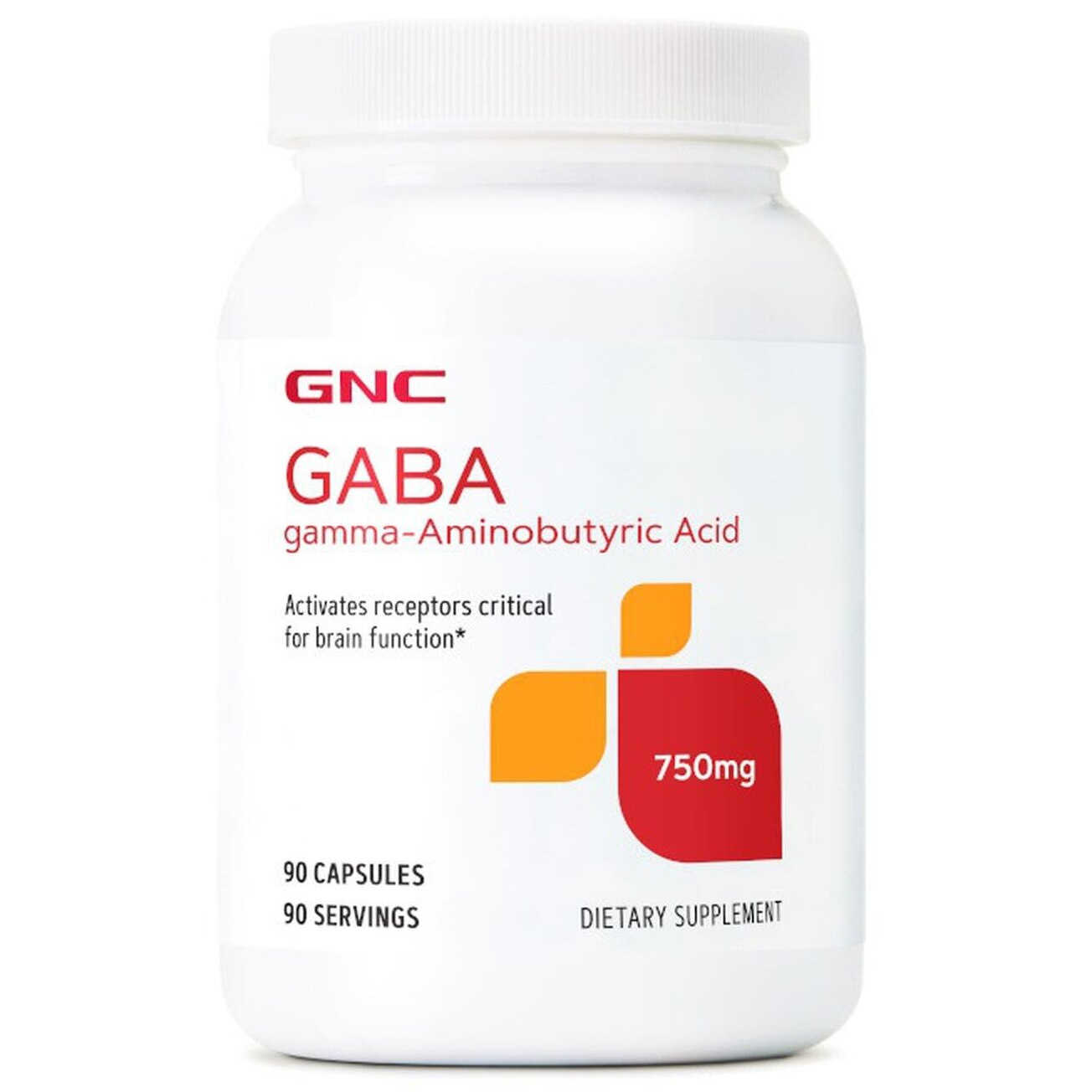 GNC GABA 750 mg, 90 cps