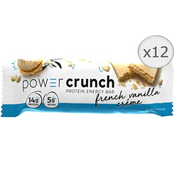 Napolitana Proteica Power Crunch® Protein Energy Bar, aroma de vanilie, 12 napolitane x 40 g Napolitana Proteica Power Crunch® Protein Energy Bar, aroma de vanilie, 12 napolitane x 40 g
