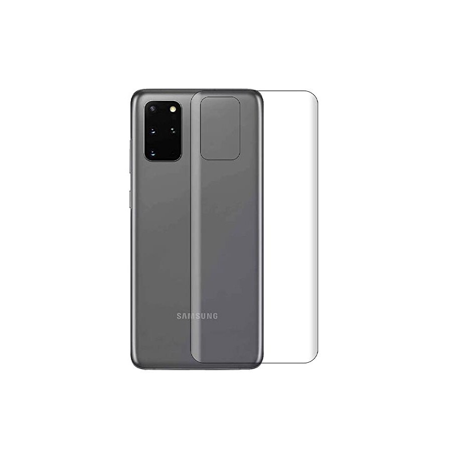 Folie spate silicon pentru Samsung Galaxy S20 Plus, GSM Box, Regenerabila, HD