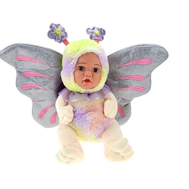 Papusa in forma fluture, Toi-Toys, 25x16x30 cm