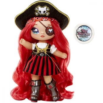 Papusa si accesoriu fashion Na Na Na Surprise 2 in 1, Sparkle S1-Becky Buckaneer Papusa si accesoriu fashion Na Na Na Surprise 2 in 1, Sparkle S1-Becky Buckaneer