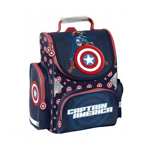 Ghiozdan scoala avengers Capitanul America, multicolor