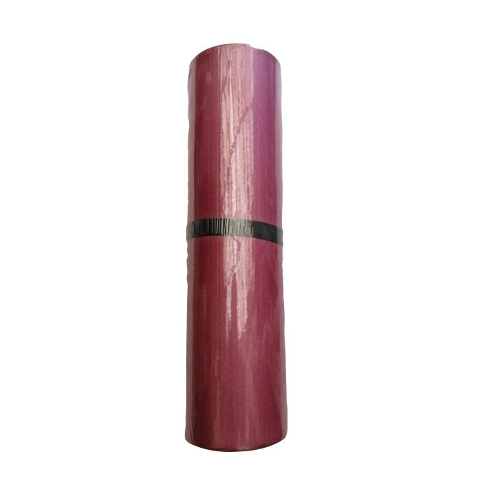 Saltea izopren fitness, yoga 1400x500x12 mm, Bordo/Negru
