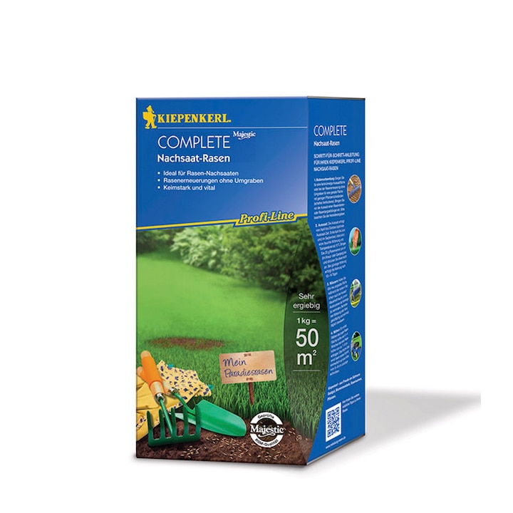 Gazon profi complet pentru reinsamantare, 1 kilogram