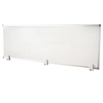 Tabla magnetica alba 40x120 cm, PROCART, 2 fete, rama de aluminiu, prindere desktop pe birou Tabla magnetica alba 40x120 cm, PROCART, 2 fete, rama de aluminiu, prindere desktop pe birou
