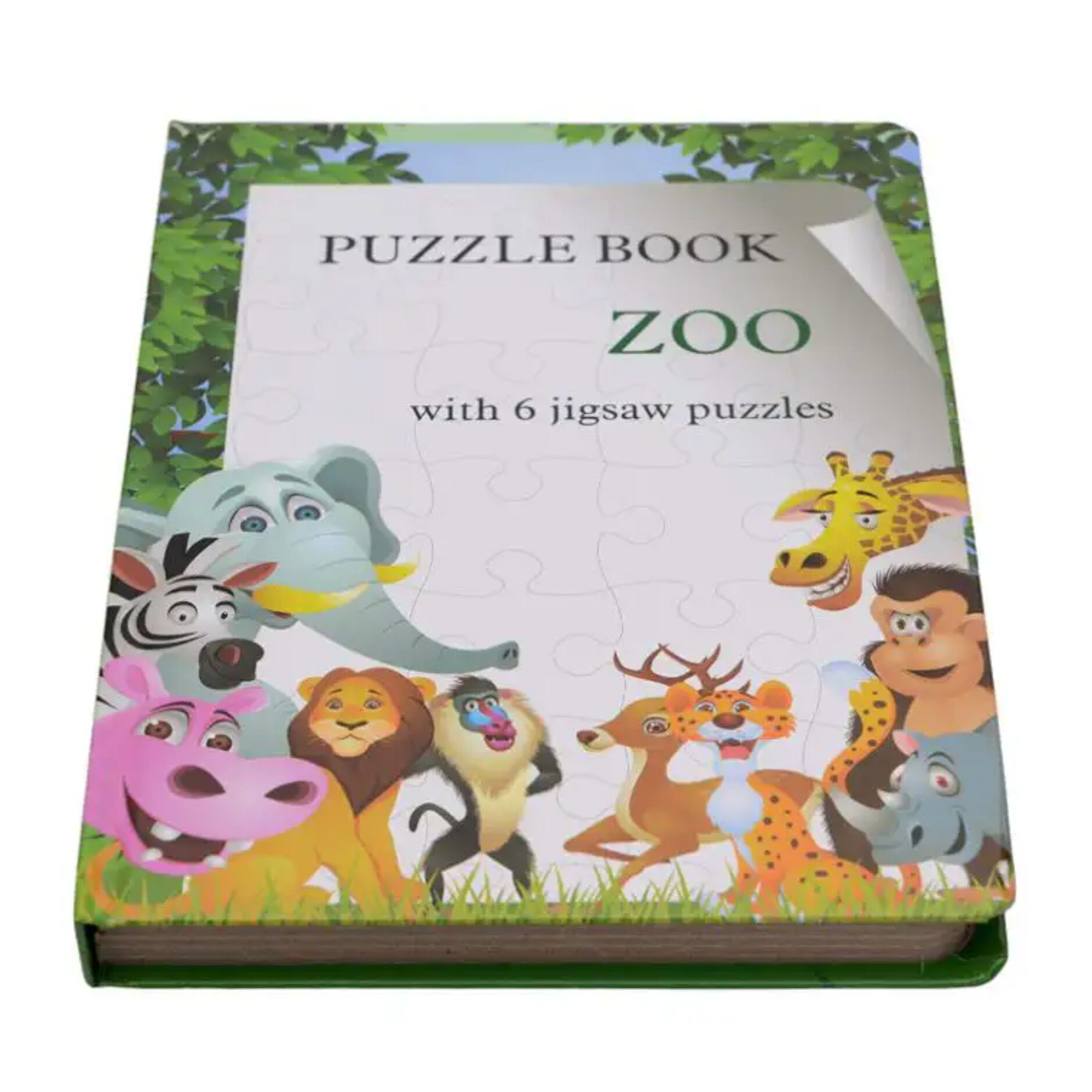 Puzzle carte Gradina zoologica, 72 piese