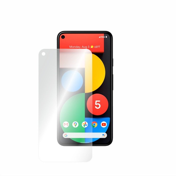 Védőfólia tükröződésmentes Mata Smart Protection fólia kompatibilis a Google Pixel 5 5G telefonnal – csak kijelző