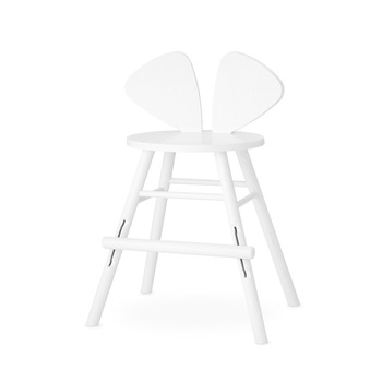 Scaun Pentru Copii Reglabil Din Lemn Nofred Mouse High Chair Junior, 77.3 x 51.6 x 43.9 cm, Alb Scaun Pentru Copii Reglabil Din Lemn Nofred Mouse High Chair Junior, 77.3 x 51.6 x 43.9 cm, Alb